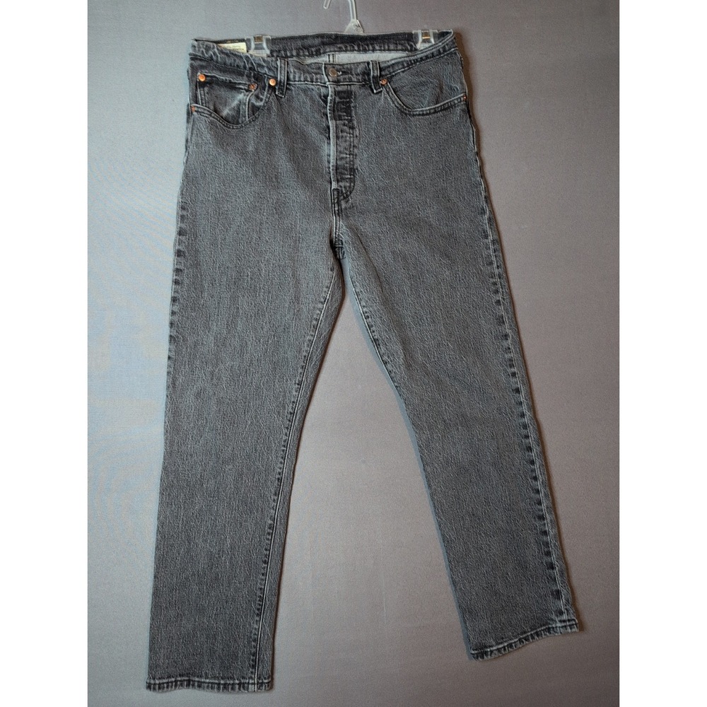Levi 501 Jeans Mens Button Fly Dark Vintage 90s 32x28